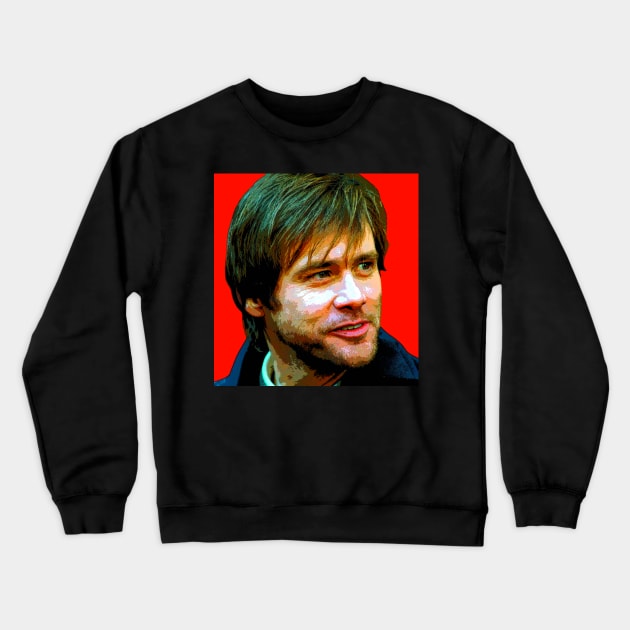 jim carrey Crewneck Sweatshirt by oryan80